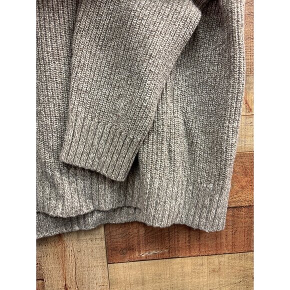 American Eagle Men's Chunky Knit Cowl Neck Sweater Large - Picture 4 of 8